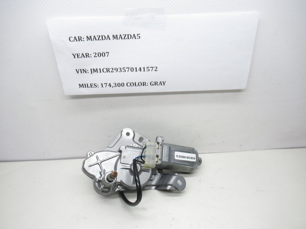 06-10 Mazda 5 Window Windshield Wiper Motor 849600-0280 OEM