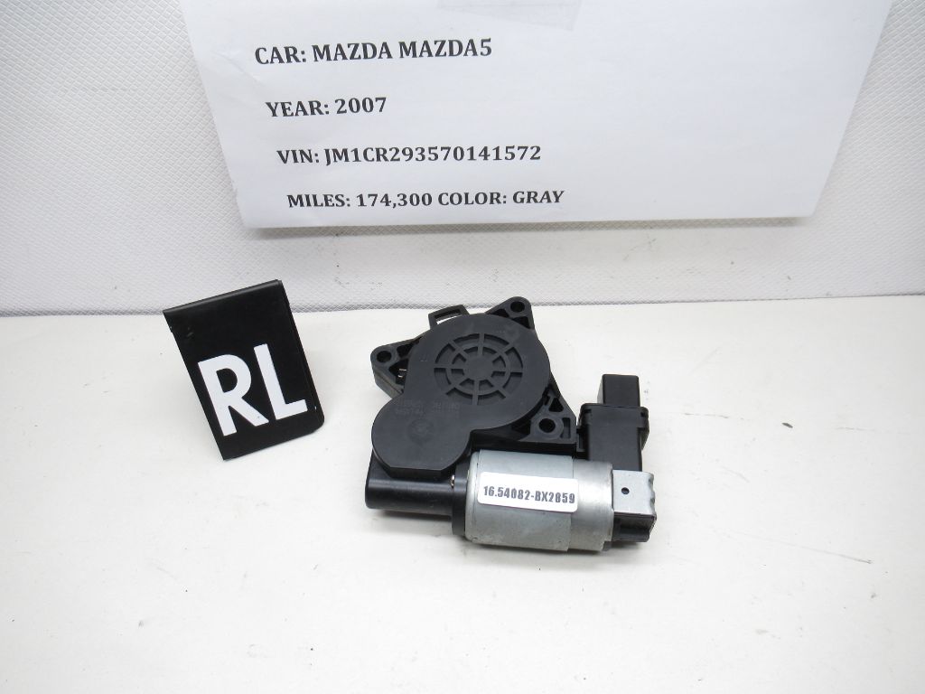 06-10 12-15 Mazda 5 RL Door Window Motor G22C5958X OEM