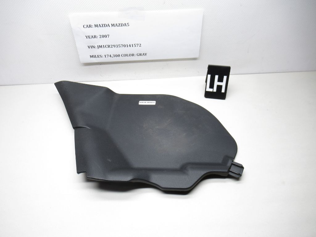 2007-2012 MAZDA 5 Center Console Trim Left Floor Finisher Cover CC2964241 OEM