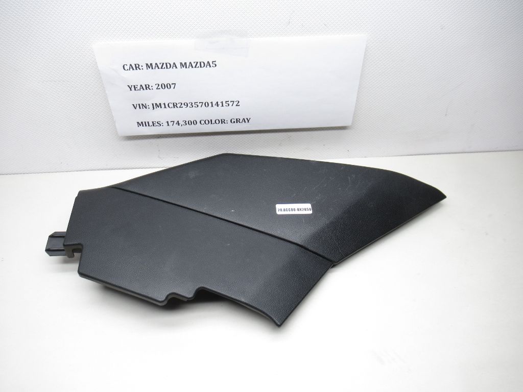 2007-2012 Mazda 5 Center Console Right Side Cover Trim CC2964231 OEM