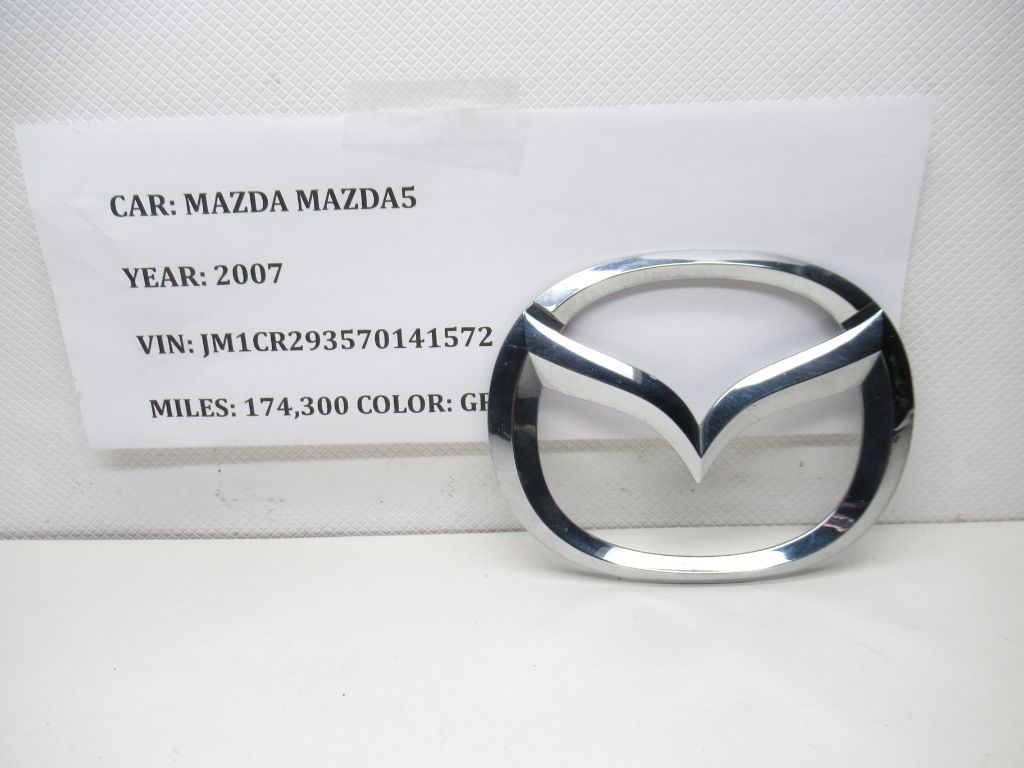 2006-2010 Mazda 5 Trunk Emblem Badge Symbol Rear Hatch C23651731 OEM