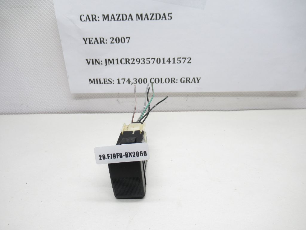 2006-2010 Mazda 5 Dash Center Empty Control Switch Button 759170 OEM