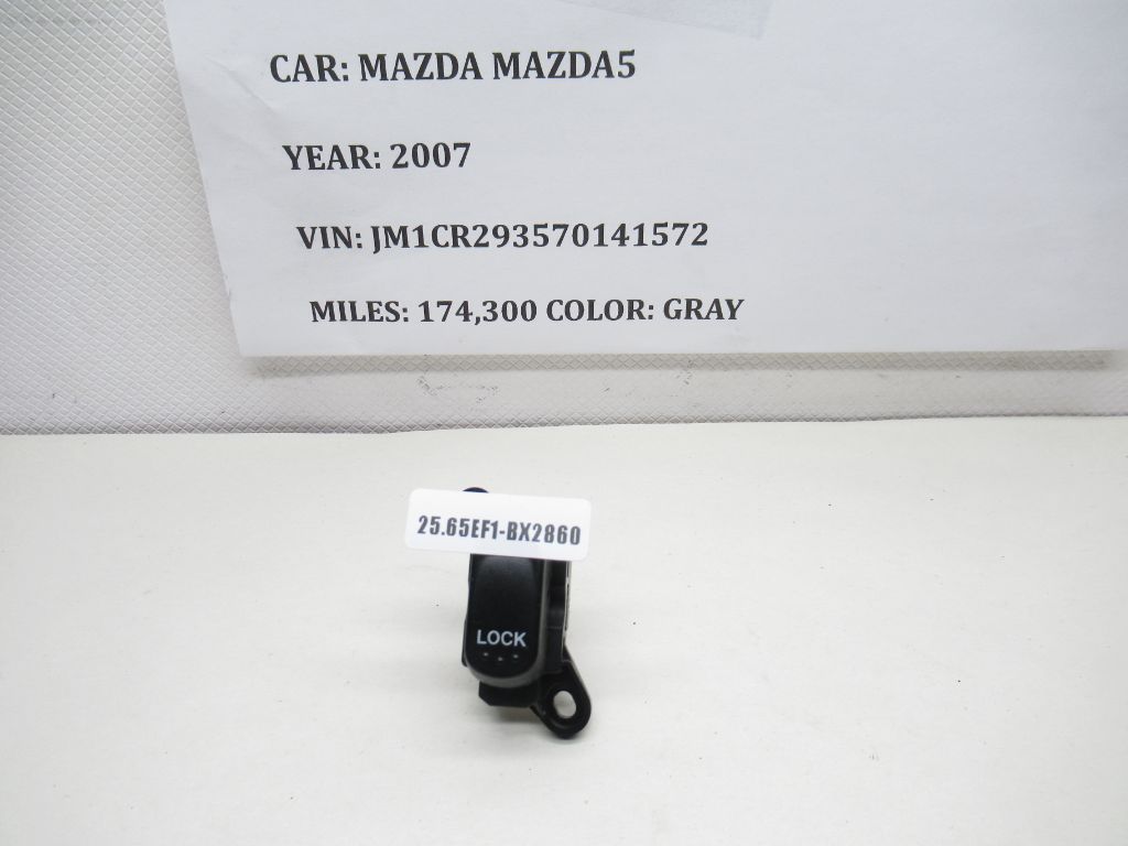 2006-2010 Mazda 5 Front Right Passenger Door Lock Button Switch OEM