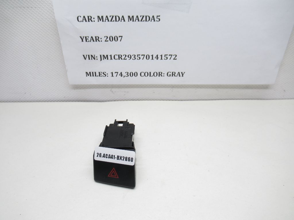 2006-2007 Mazda 5 Hazard Emergency Light Button Switch 15A468 OEM