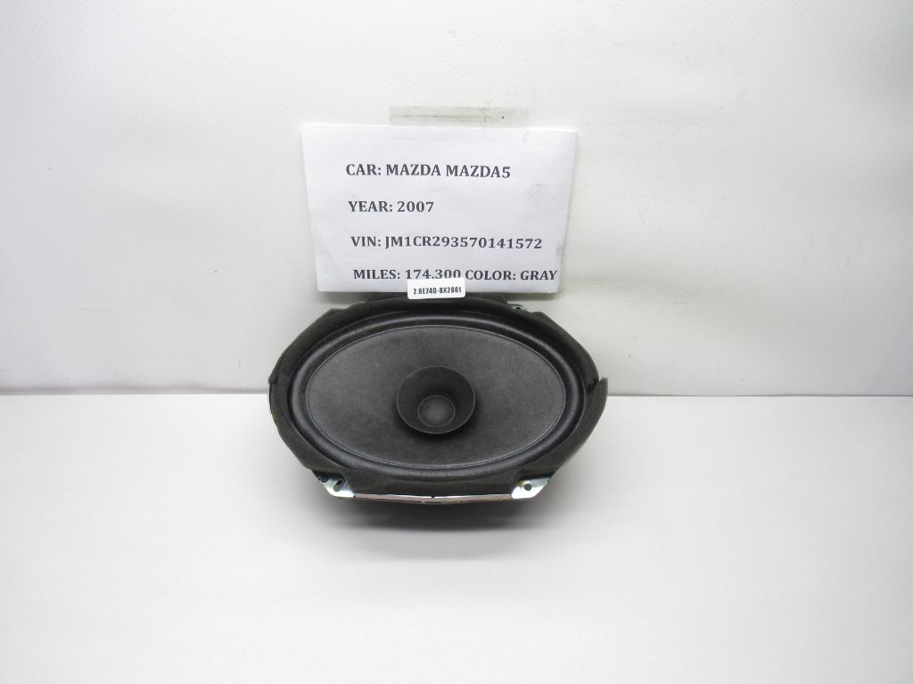 06-10 Mazda 5 Front Or Right Side Door Audio Stereo Sound Speaker C23566960 OEM