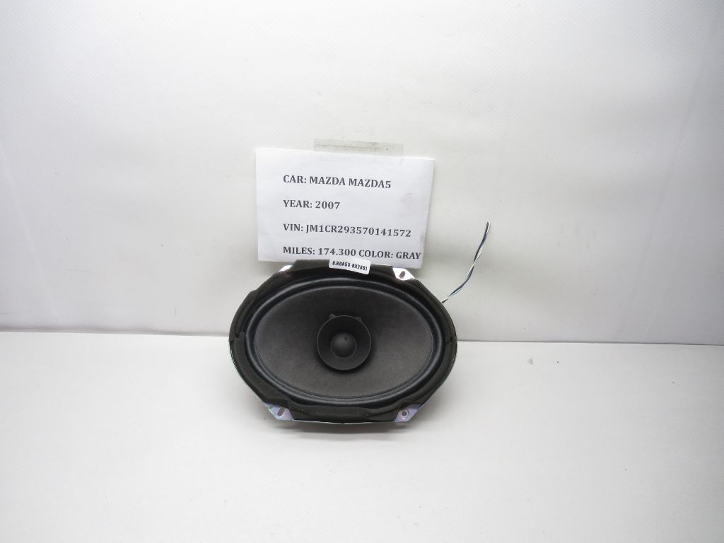 06-10 Mazda 5 Front Or Right Side Door Audio Stereo Sound Speaker C23566960 OEM