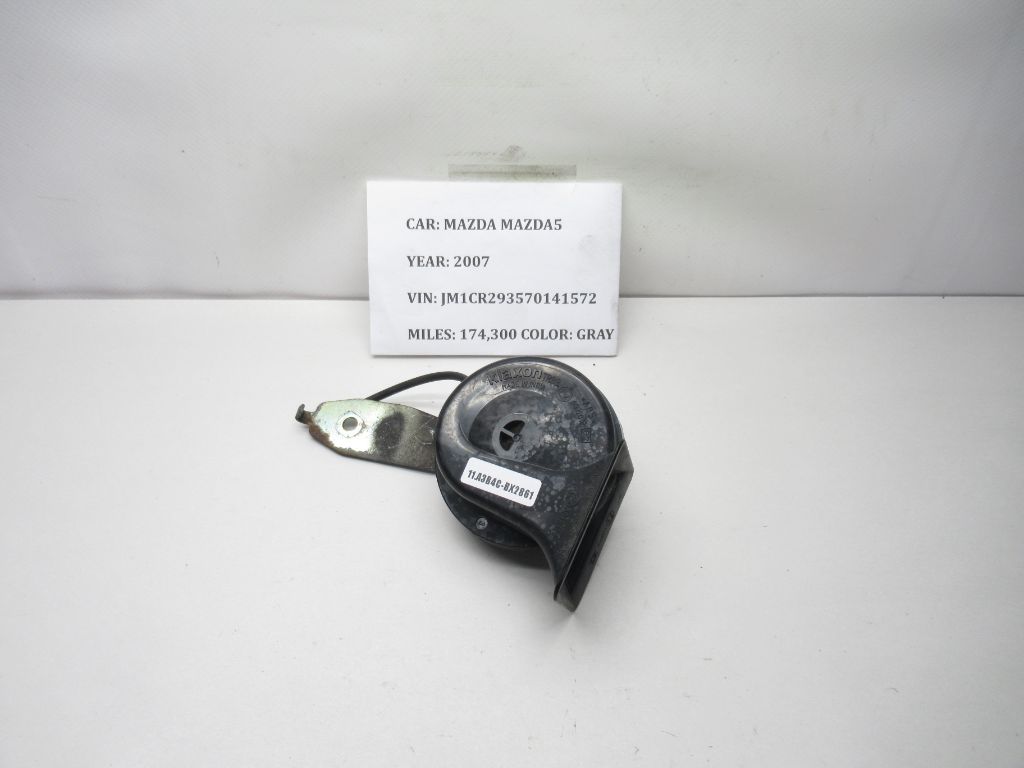 06-10 Mazda 5 FR High Tone Note Frequency Pitch Signal Horn Assembly 0092018 OEM