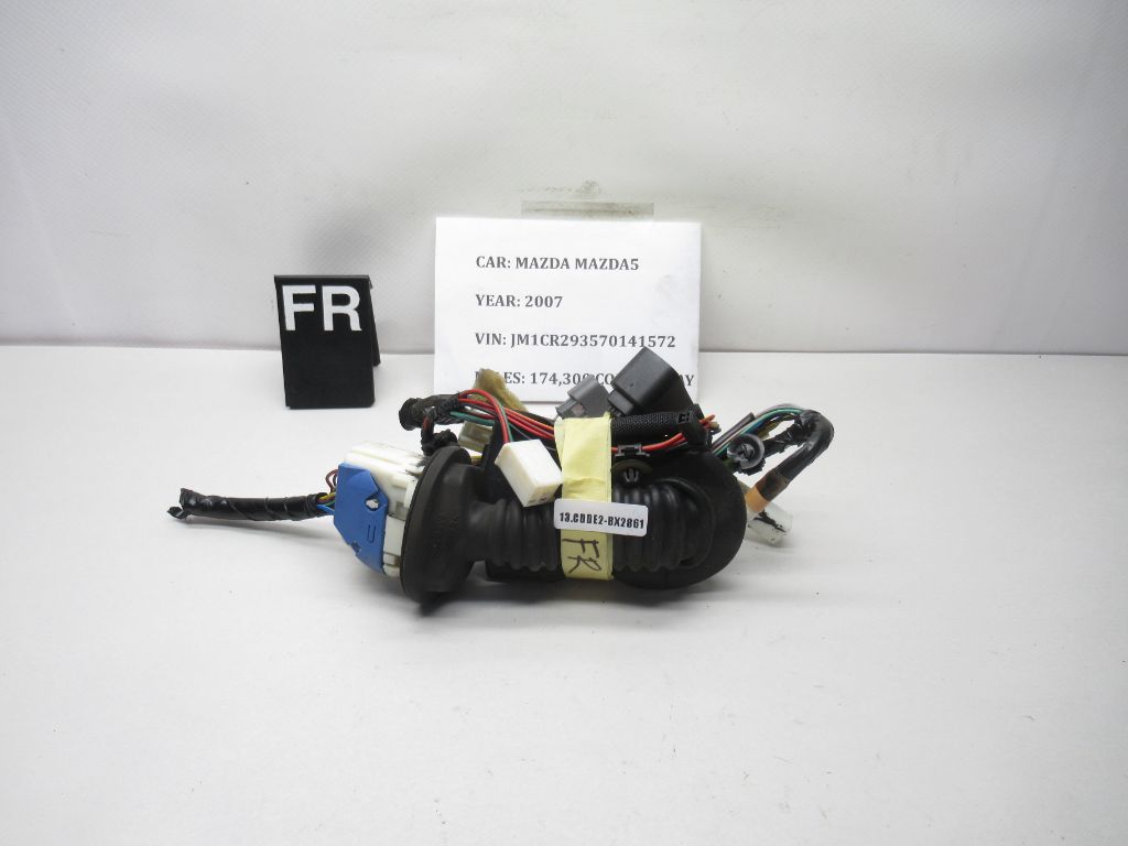 06-10 Mazda 5 FR Door Wire Wiring Harness Cable Wire 4367200C OEM