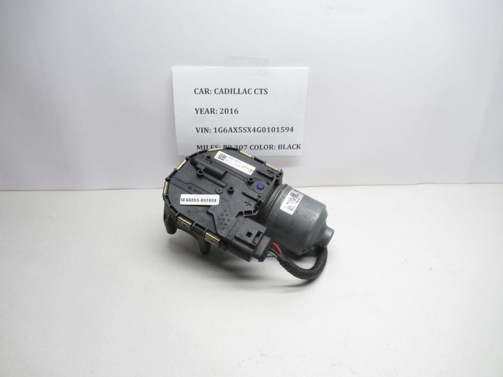 2014-2019 Cadillac CTS Front Windshield Wiper Motor 1397220956 OEM