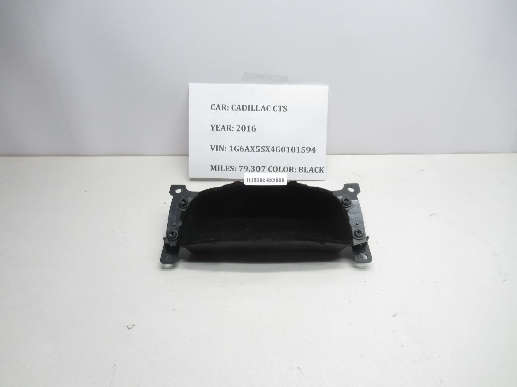 14-19 Cadillac CTS Rear Center Console Storage Bin Tray Compartment 22937687 OEM