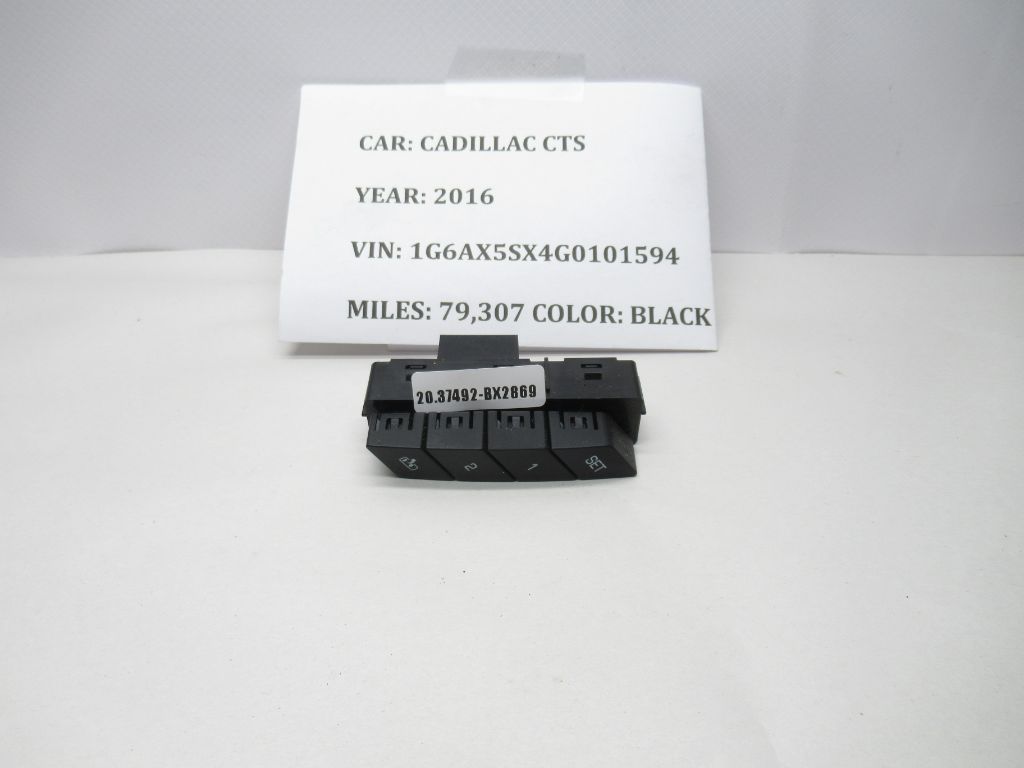 2014-2019 Cadillac CTS Front Left Seat Memory Control Switch 23103409 OEM