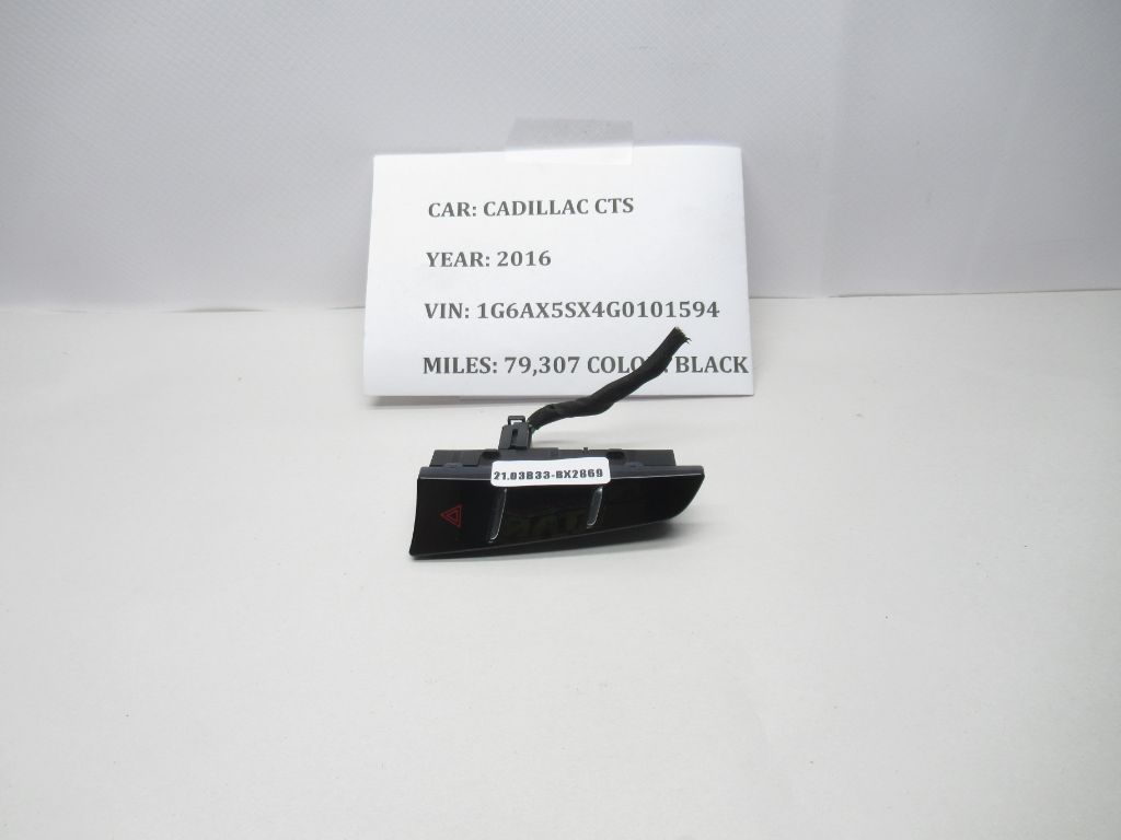 2014-2019 Cadillac CTS Hazard Switch 23380777 OEM