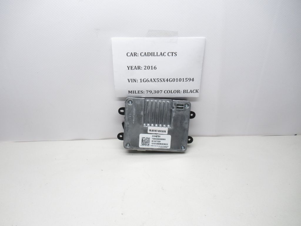 2014-2019 Cadillac CTS Wireless Charging Module 23248791 OEM