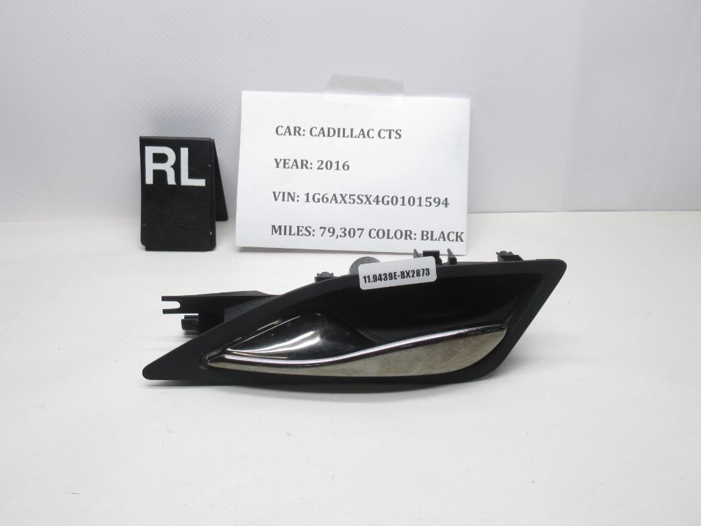 2014-2019 Cadillac CTS Rear Left Side Interior Door Handle 13586206 OEM