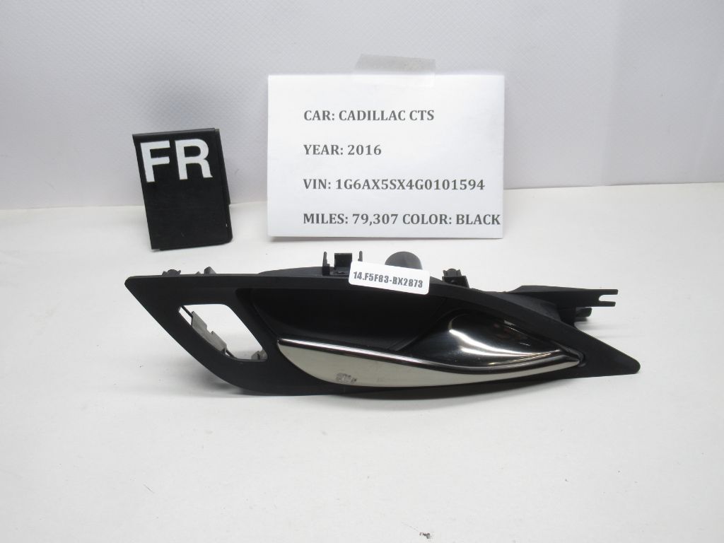 2014-2019 Cadillac CTS Front Right Side Interior Door Handle 13586211 OEM