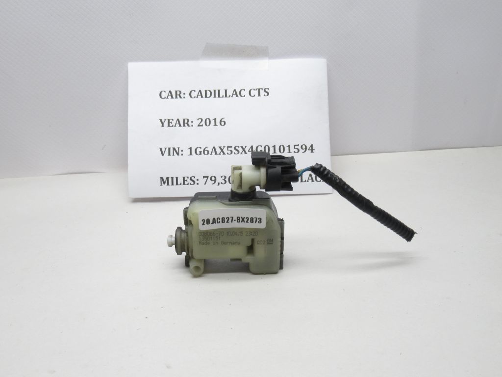 2014-2019 Cadillac CTS Fuel Flap Locking Motor 13501151 OEM