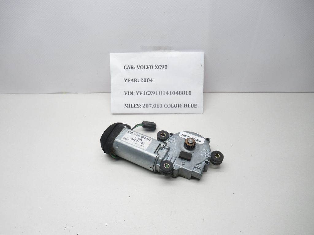 2003-2006 Volvo XC90 Sunroof Moonroof Motor 442.49.533 OEM