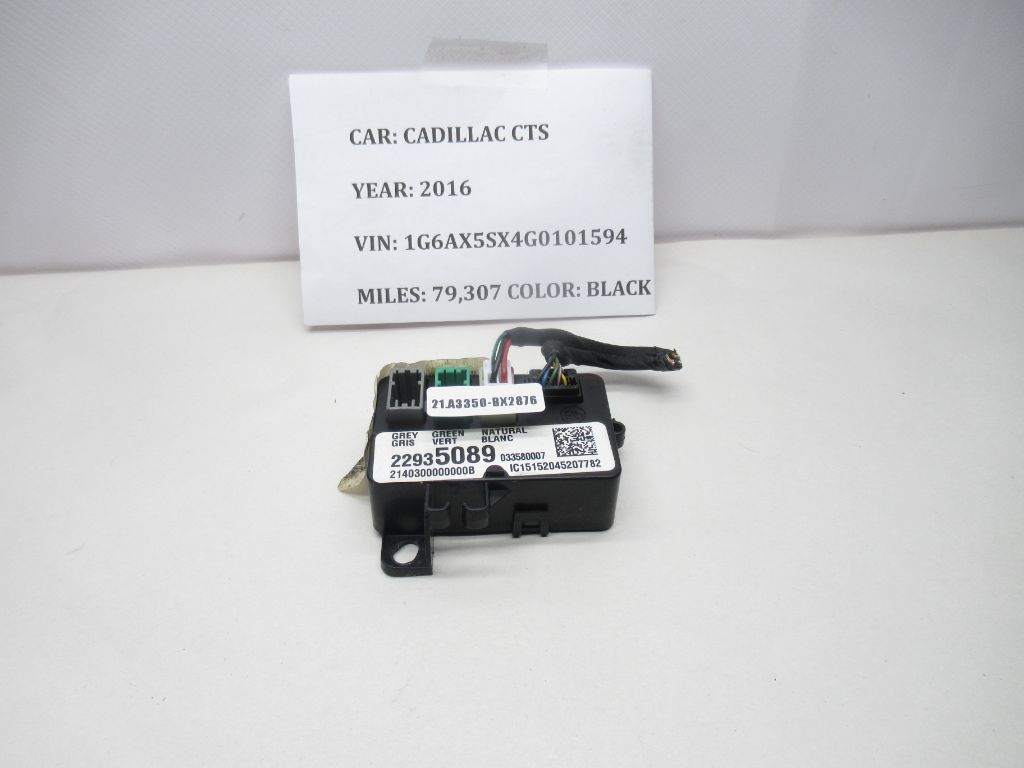 2014-2019 Cadillac CTS Steering Column Control Unit Module 22935089 OEM