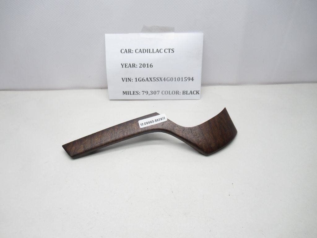 2014-2019 Cadillac CTS Front Dash Wood Cover Trim 23188633 OEM