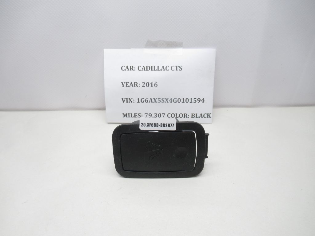 2014-2019 Cadillac CTS Child Seat Lower Anchor Trim Cover Cap 15795997 OEM