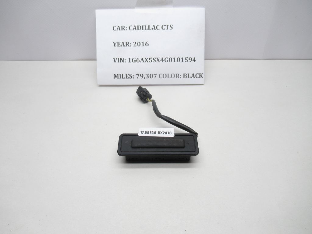 2014-2019 Cadillac CTS Trunk Release Button Switch 13597498 OEM