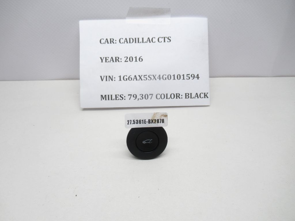 2014-2019 Cadillac CTS Trunk Open Switch 299113633 OEM