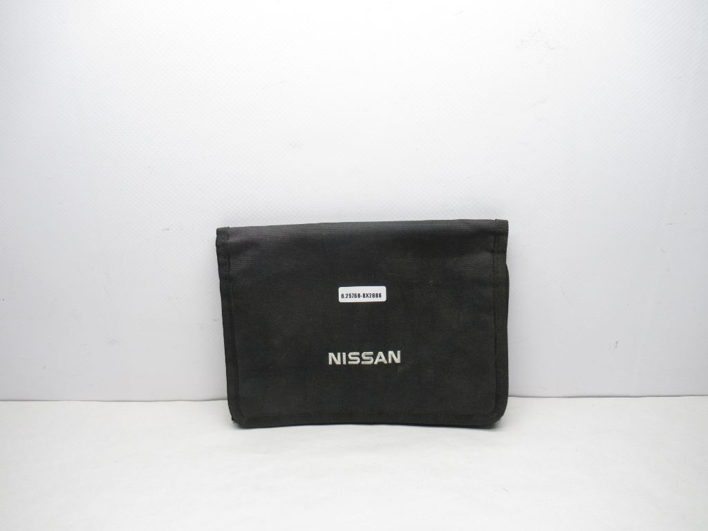 2014-2017 Nissan Owners Manual Case Only Black OEM