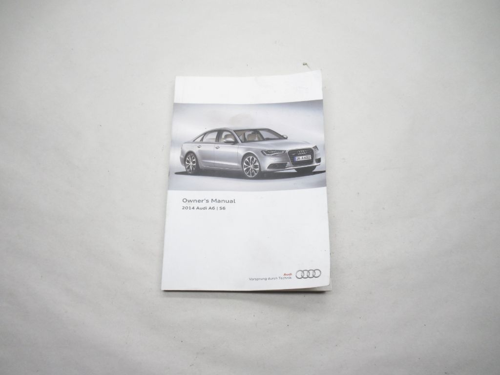 2014-2015 AUDI A6 Owners Manual User Guide Book OEM