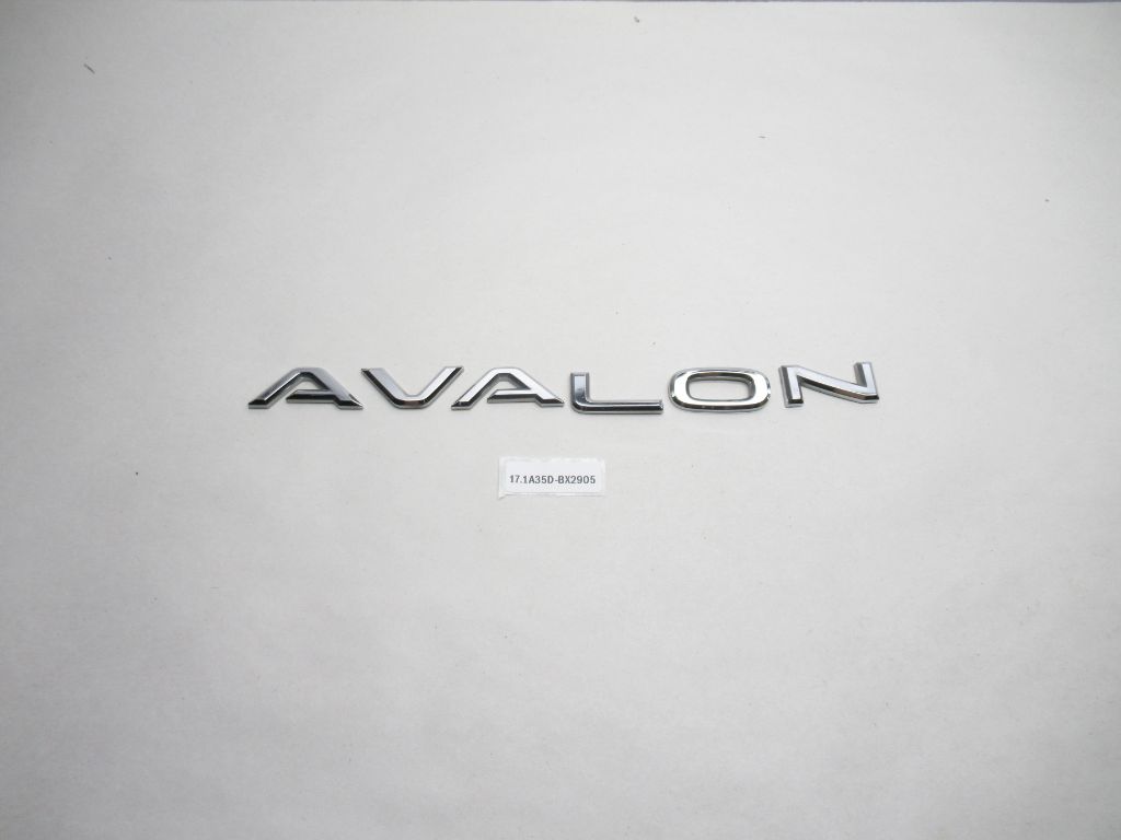 2005-2010 Toyota Avalon Rear Emblem Badge  "Avalon" 75442-AC040 OEM