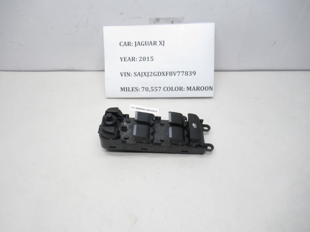 2010-2015 Jaguar XJ Front Left Window Switch AW9314540AC OEM