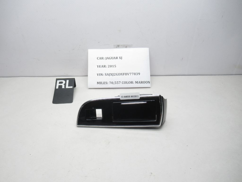 2010-2015 Jaguar XJ XJL Rear Left Side Door Switch Bezel Trim AW9314B442A OEM