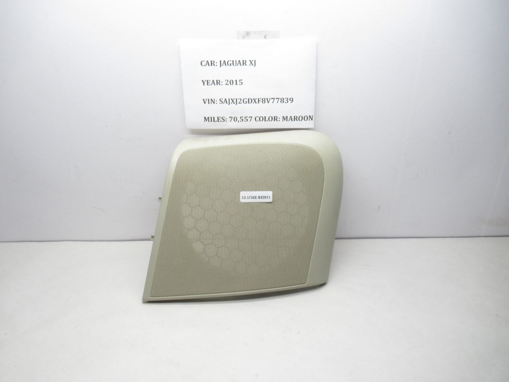 2011-2015 Jaguar XJ Rear Left Driver Side Speaker Cover AW93601B75 OEM