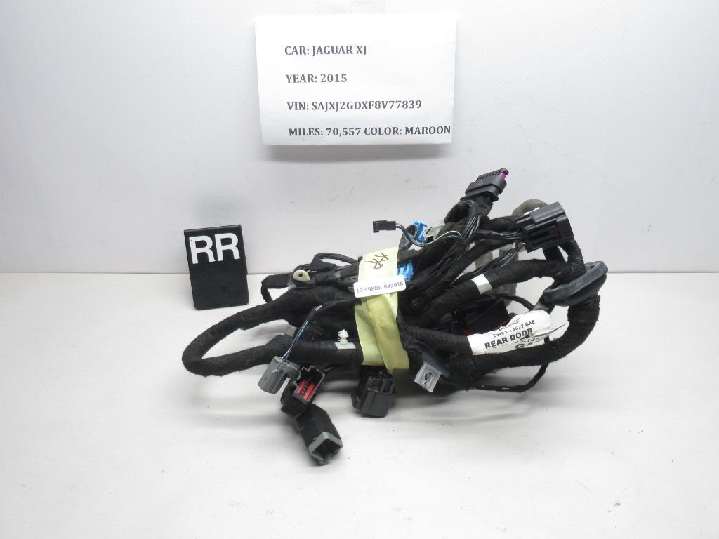 2010-2015 Jaguar XJ Right Rear Door Wire Harness EW9314027 OEM