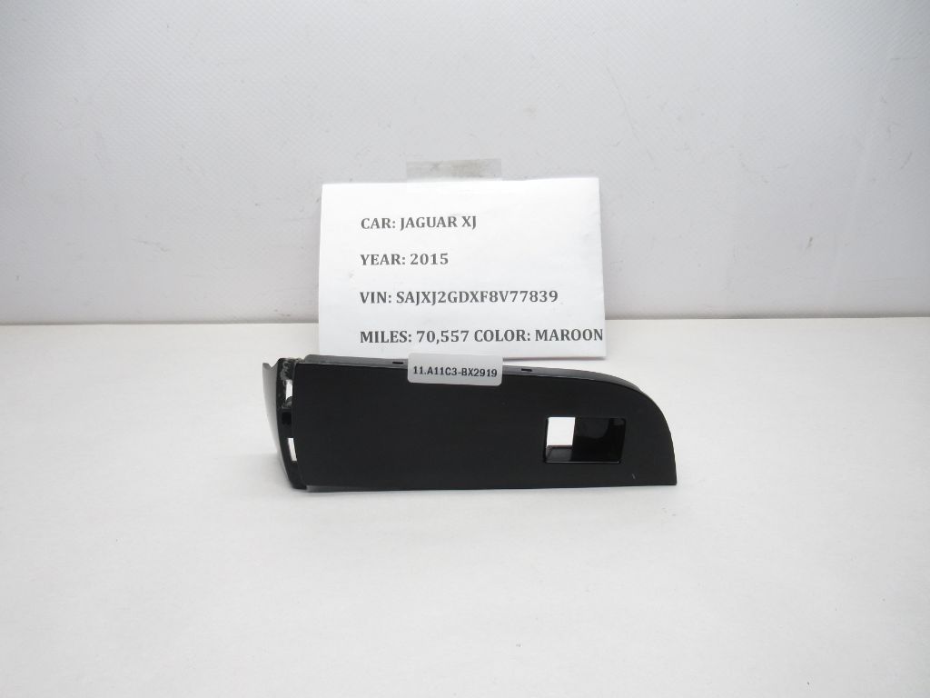 10-15 Jaguar XJ Front Door Power Window Switch Bezel Trim AW93-240A40-C OEM