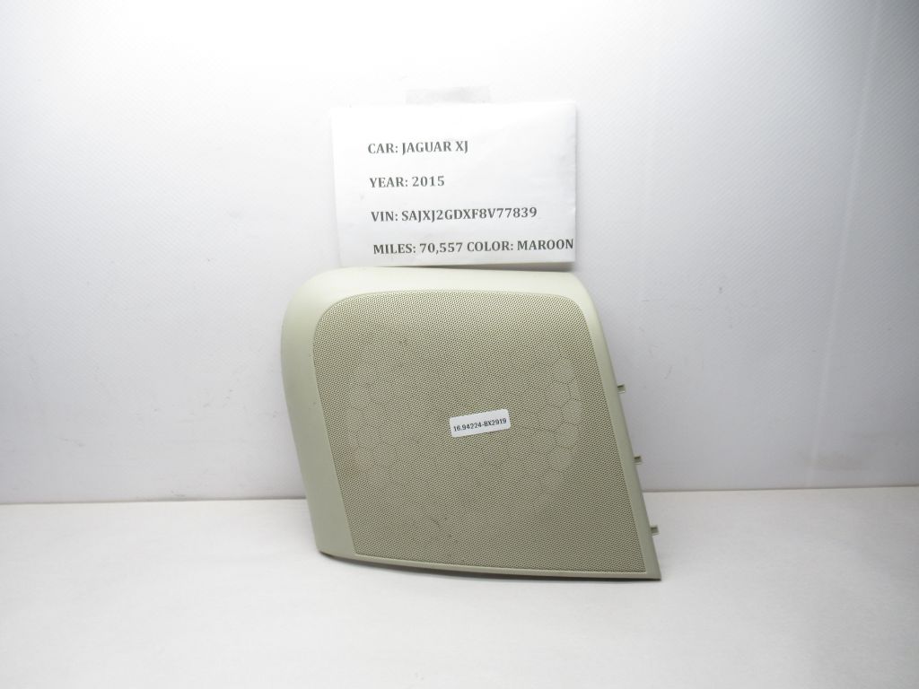 11-15 Jaguar XJ Rear Right Side Door Speaker Cover AW93601B74 OEM