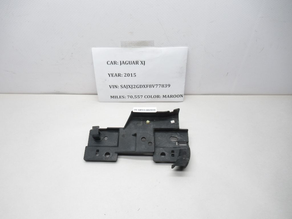 10-15 Jaguar XJ Front Radiator Wiring Mount Support Bracket DX2314A099-FA OEM