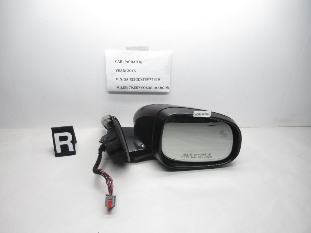 2010-2019 Jaguar XJ Right Side Rear View Door Mirror 20965002 OEM