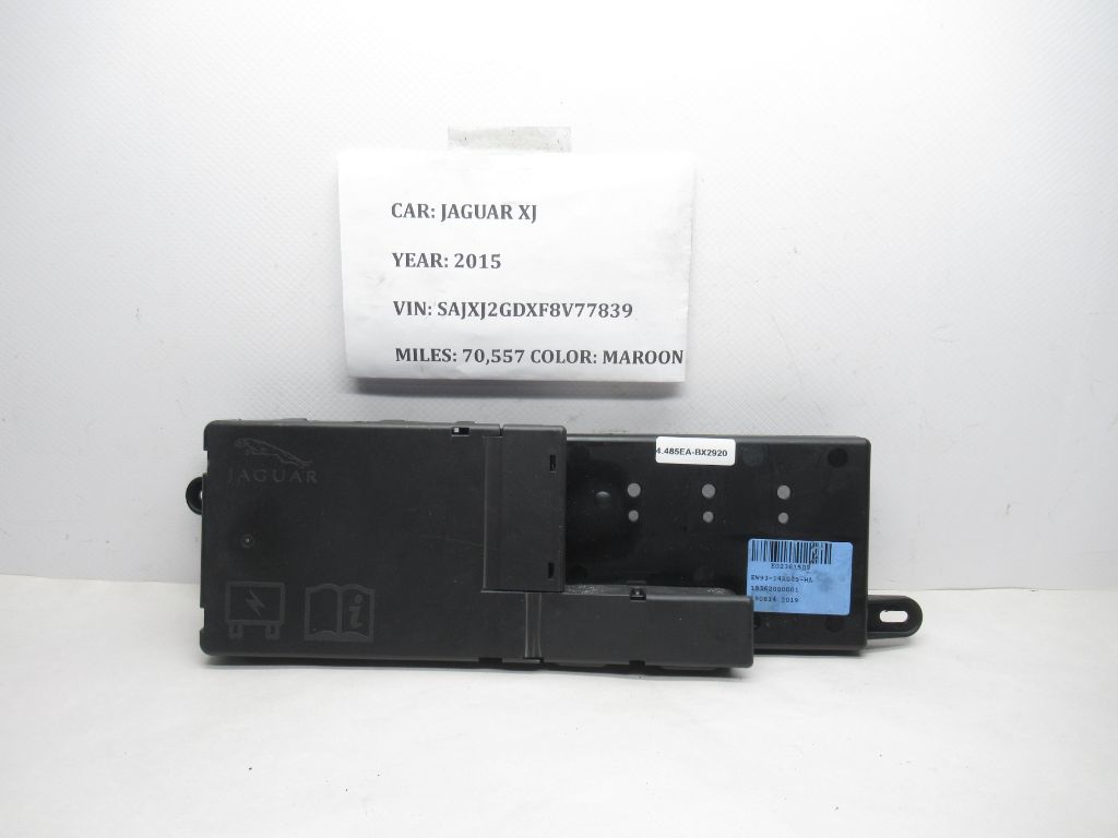 2013-2015 Jaguar XJ  Rear Trunk Fuse Box Battery Relay  EW93-14A073-HA OEM