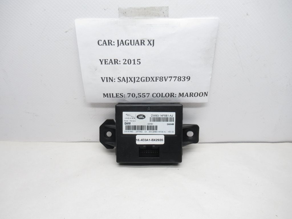 2010-2015 Jaguar XJ Body Control Module DW93-14F681-AJ OEM