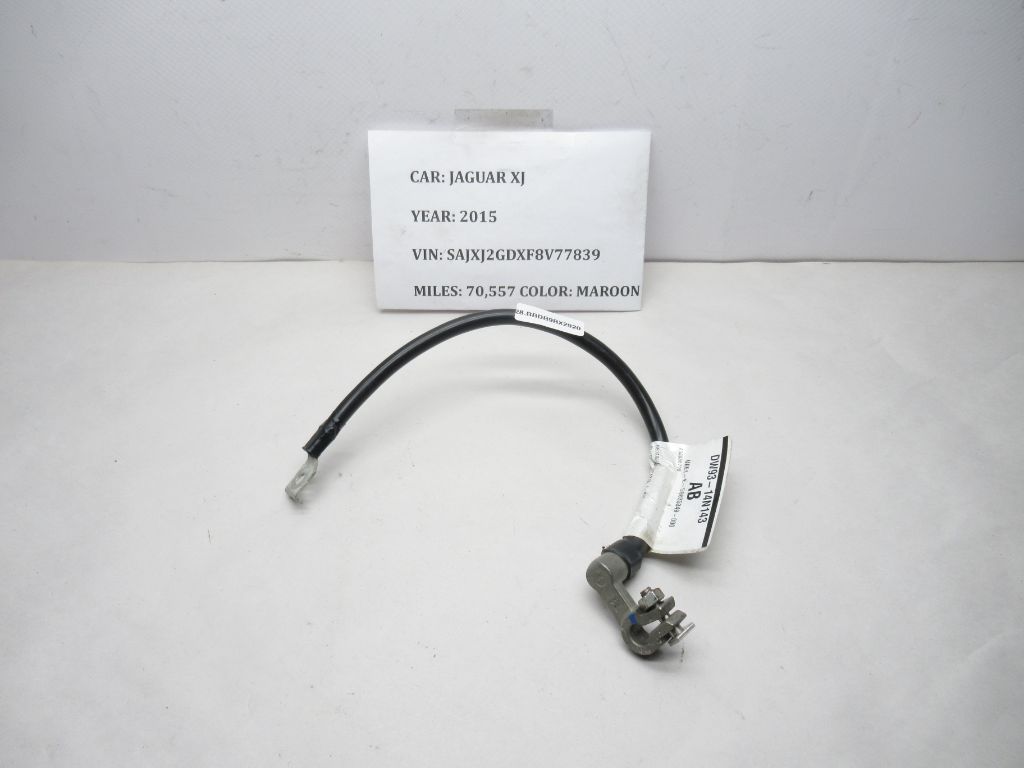 2010-2015 Jaguar XJ Negative Battery Cable DW9314N143AB OEM