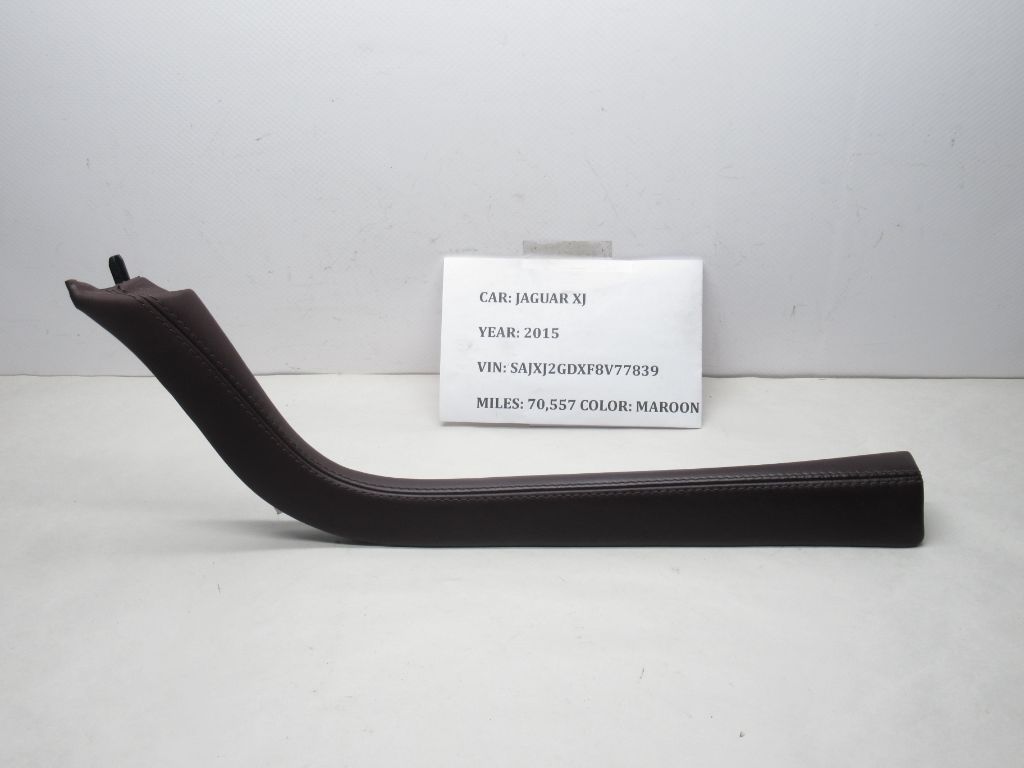 2010-2019 Jaguar XJ Front Left Console Upper Trim Leather AW93F045D71A03 OEM