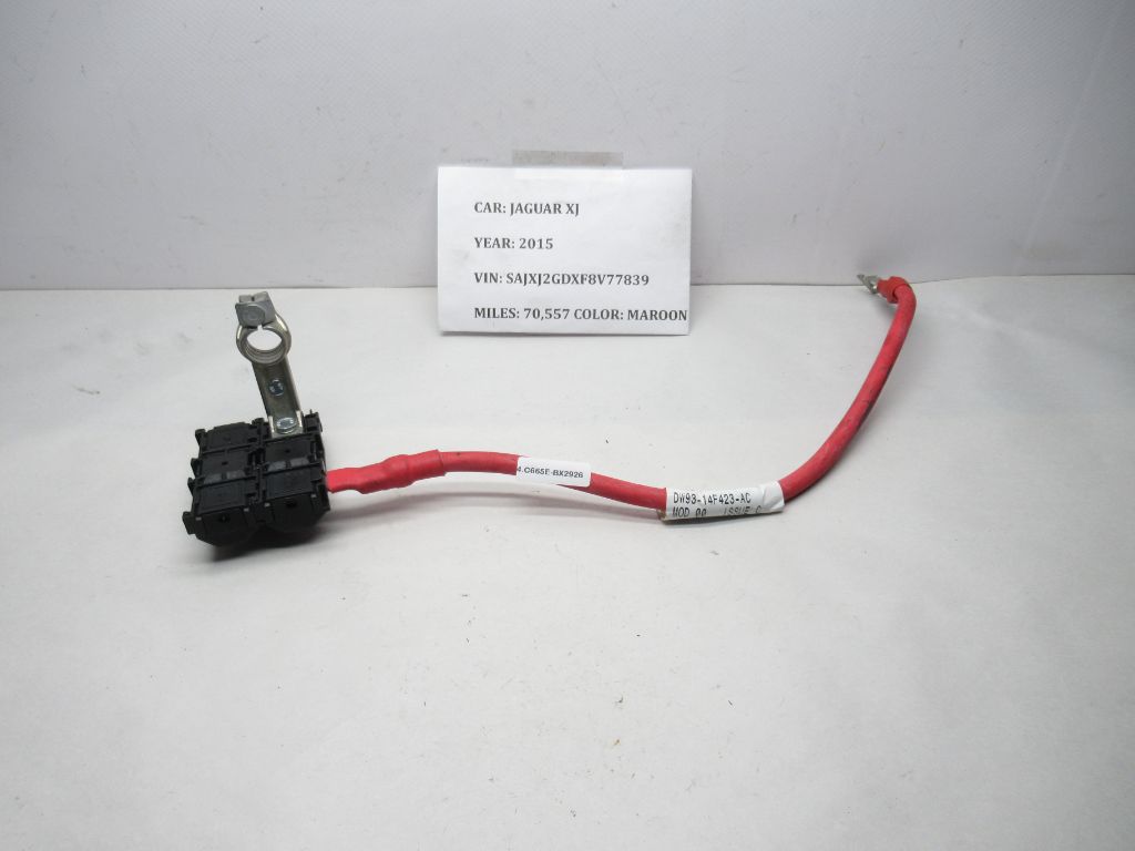 2014-2015 JAGUAR XJ Positive Battery Terminal Cable DW93-14F423-AC OEM