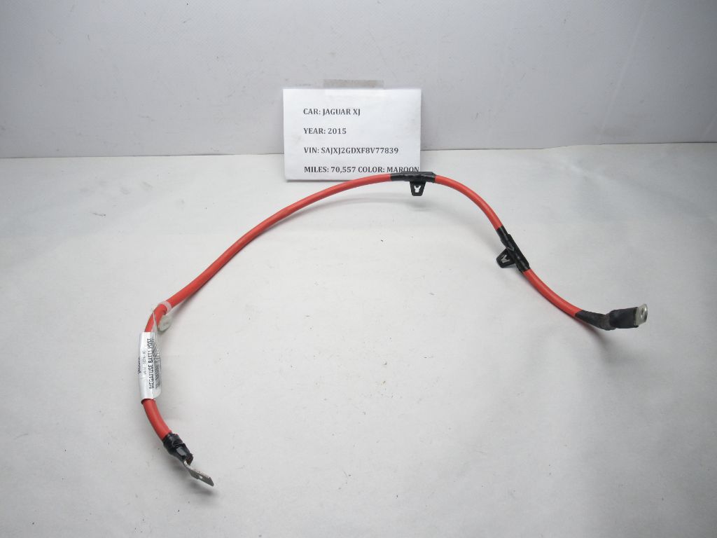 2014-2015 Jaguar XJ Battery Cable Wire Positive DW93-14516-AD OEM