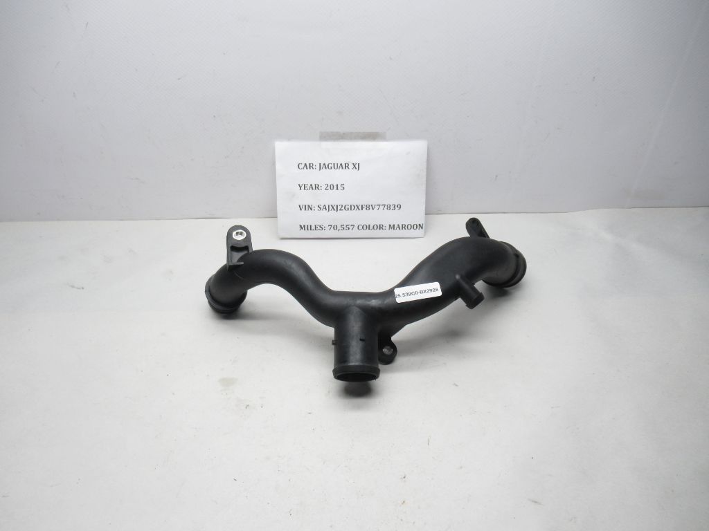 13-19 Jaguar XJ Thermostat Housing Water Outlet Pipe LR090630 / LR092992 OEM