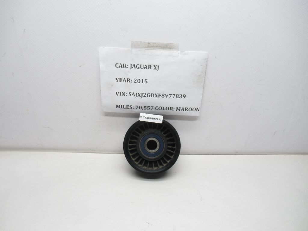 2010-2015 Jaguar XJ Belt Tensioner Lever Pulley DX23-19A216-DA OEM