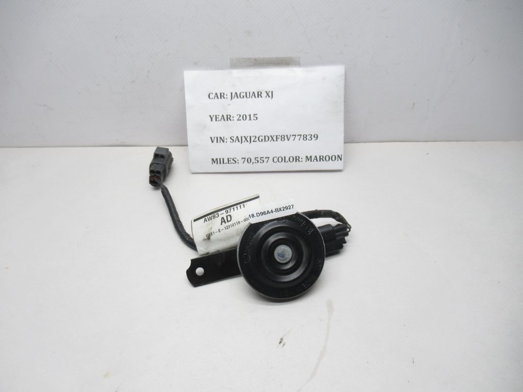 10-17 Jaguar XJ Anti Theft Horn Alarm Siren w/ Wire Wiring Harness A046313 OEM