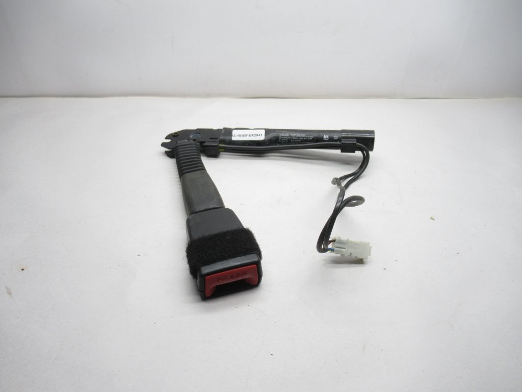 14-18 BMW 320I xDrive Front Right Seat Belt Buckle & Tensioner 34110148D OEM