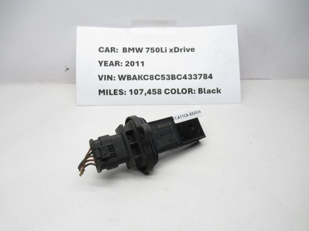 2011-2012 BMW 750Li xDrive Mass Air Flow Sensor Meter MAF 756699002 OEM