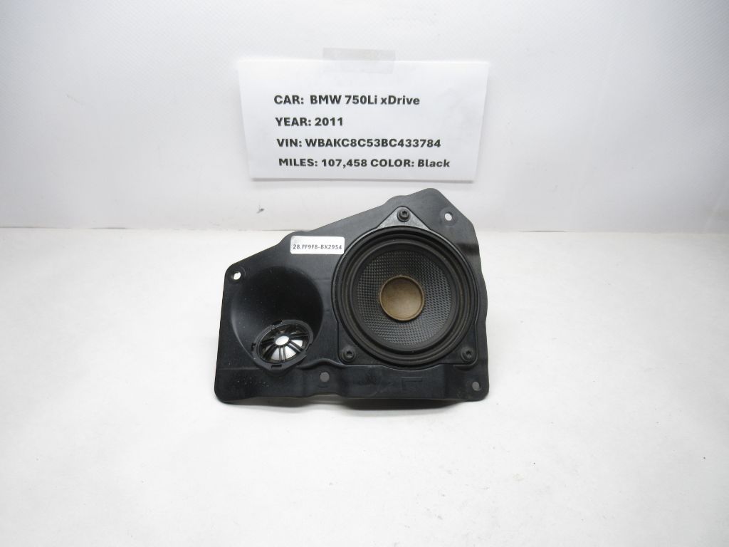 2011-2015 BMW 750Li xDrive Speaker & Tweeter Speaker w / Bracket 65139151971 OEM