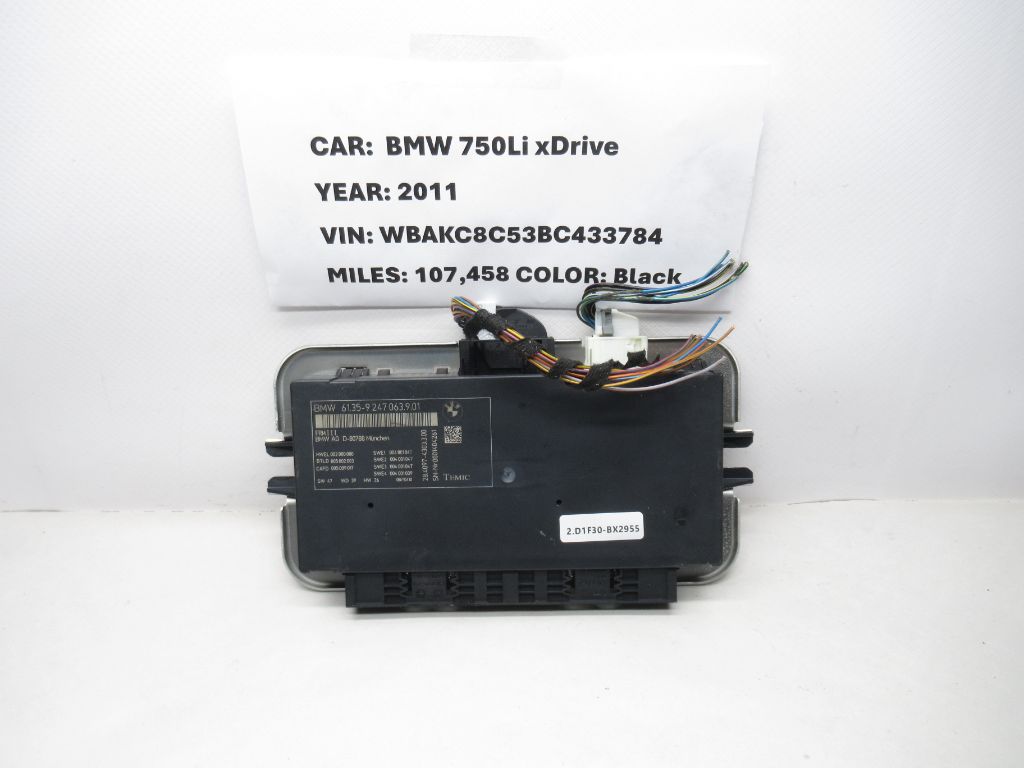 2011-2015 BMW 750Li xDrive Body Light Power Control Module 61359247063901 OEM